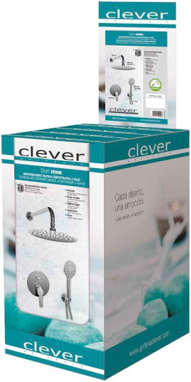 Душевой комплект Clever Start Xtreme 60694 с внутренней частью