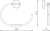 Полотенцедержатель Am.Pm Move A7M34400 хром Полотенцедержатель Am.Pm Move A7M34400 хром