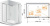 Душевой уголок Cezares Premier Soft W AH1 130/90 C Cr IV