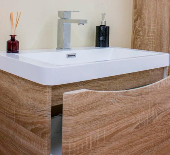 Мебель для ванной BelBagno Ancona-N 80 rovere bianco подвесная
