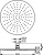 Верхний душ Ideal Standard IdealRain B9443AA