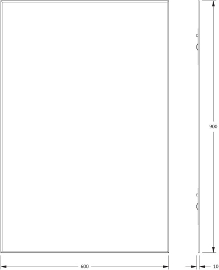 Зеркало Evoform Standard BY 0225 60x90