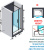 Душевая дверь в нишу Novellini Giada G+F in line GIADNGF120D-1K