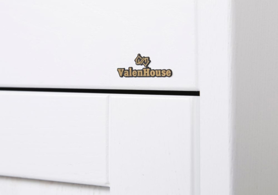 Зеркало ValenHouse Эйвори 105 белое