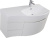Тумба с раковиной Aquanet Опера 2-115 белая R