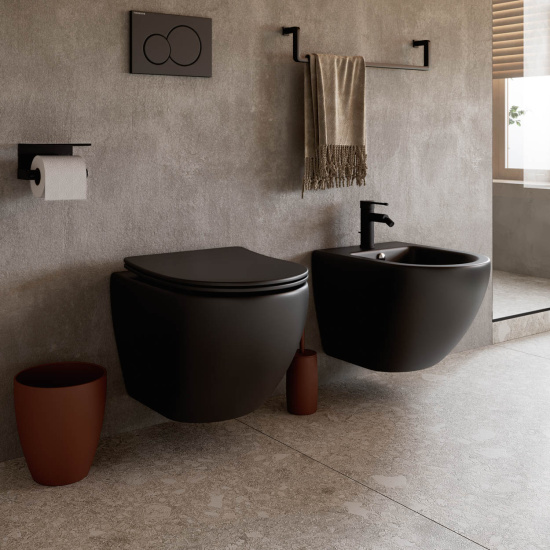 Подвесное биде Ceramicanova Metropol CN4003MB