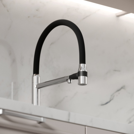 Смеситель для кухни Sancos Garda SC4009CH, хром