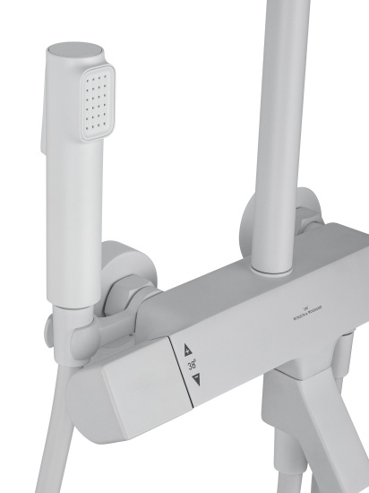 Душевая стойка Wonzon & Woghand The One WW-B3094-MW с термостатом