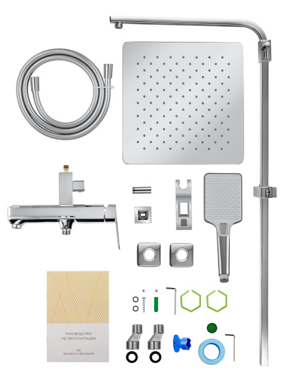 Душевая стойка Wonzon & Woghand Diamond WW-88739011-CR