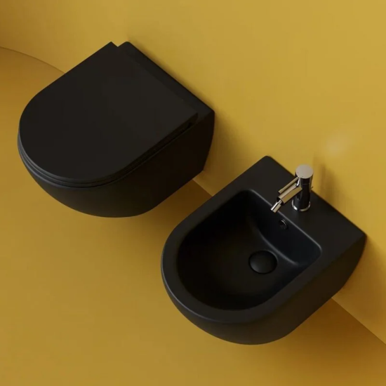 Инсталляция Tece TECEbase K440925 с кнопкой + унитаз подвесной Ceramica Nova Metropol CN4002TMB