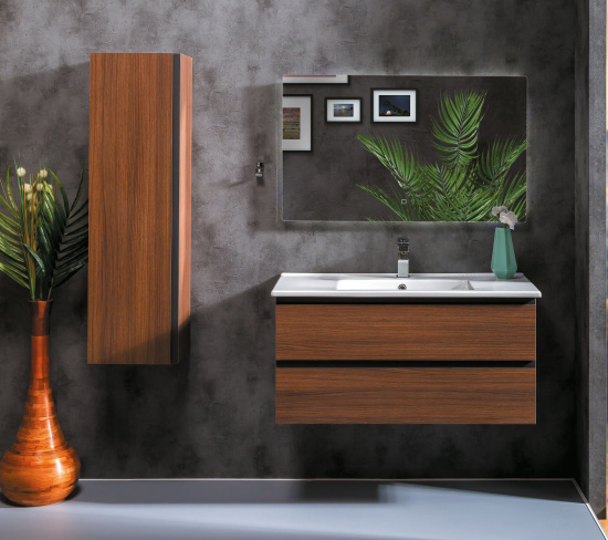 Мебель для ванной Armadi Art Capolda 100 dark wood