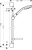 Душевой гарнитур Hansgrohe Croma 100 Multi 27774000 Unica'C Душевой гарнитур Hansgrohe Croma 100 Multi 27774000 Unica'C