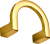 Крючок Colombo Design Lulu LC47.gold Крючок Colombo Design Lulu LC47.gold