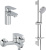 Душевой комплект Jacob Delafon Oscar E29842-CP + E29844-CP + E99898RU-CP