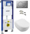 Инсталляция Geberit Duofix UP320 111.300.00.5 + кнопка Geberit Sigma 01 115.770.46.5 хром + унитаз подвесной Villeroy & Boch Subway 2.0 5614R201 alpin