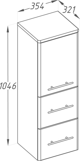 Пенал Opadiris Арабеско 35 L