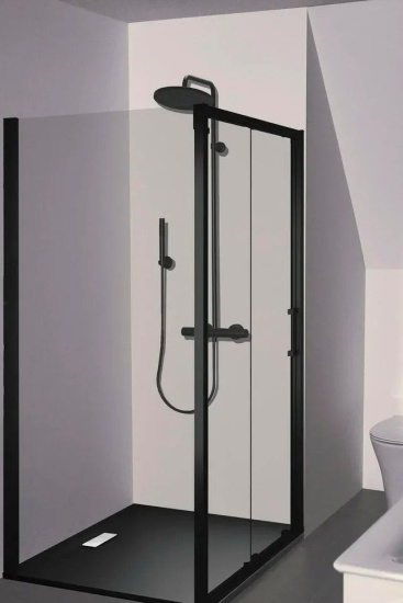 Душевая стойка Ideal Standard Ceraterm T25 BC748XG silk black
