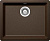 Мойка кухонная Schock Quadro 60 (N-100) мокка