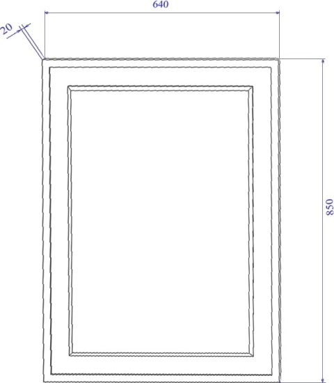 Мебель для ванной Sanflor Модена 75 подвесная