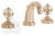 Смеситель для биде Migliore Cristalia Swarovski ML.CRS-3725 Do