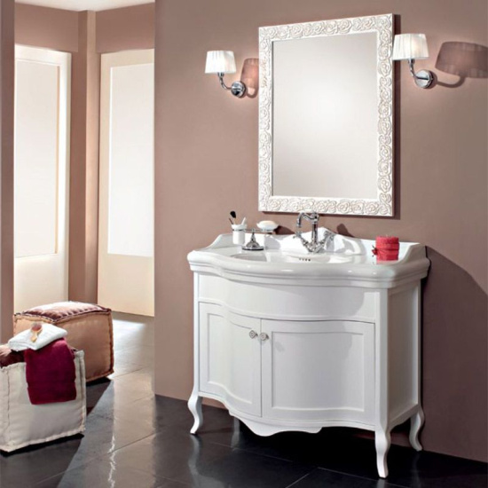 Зеркало Cezares Azalea bianco