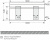 Тумба с раковиной СанТа Марс 100/2 подвесная
