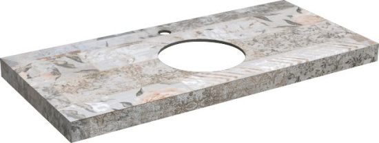 Мебель для ванной Kerama Marazzi Canaletto 100 со столешницей, белая