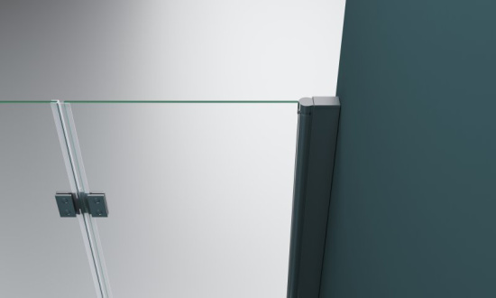 Душевая дверь в нишу BelBagno Albano BS-12-100-C-Cr