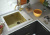 Мойка кухонная Zorg Inox Glass GL-6051-WHITE-BRONZE белое стекло Мойка кухонная Zorg Inox Glass GL-6051-WHITE-BRONZE белое стекло
