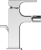 Смеситель для биде Jacob Delafon Strayt E8777-CP
