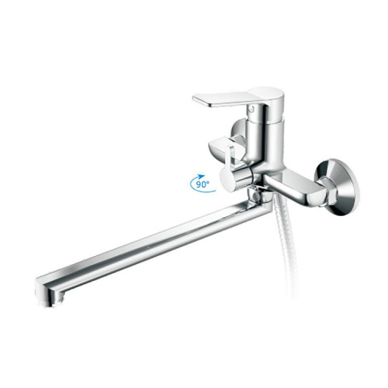 Смеситель для ванны Haiba HB22559 хром