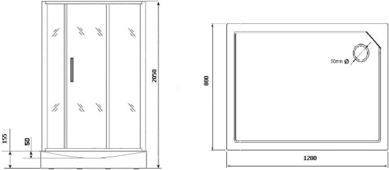 Душевая кабина Grossman GR172QR