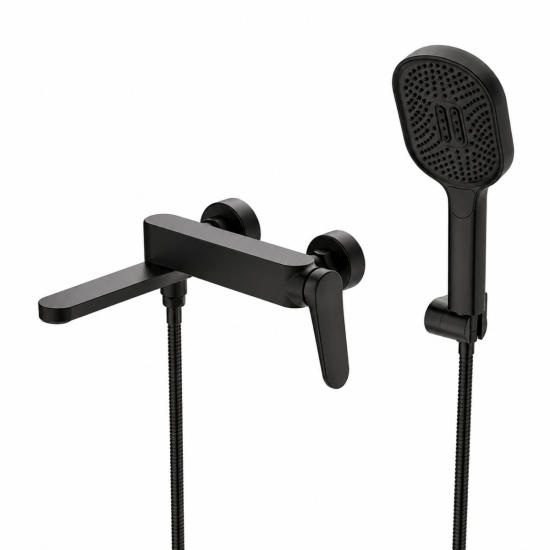 Смеситель для ванны Gappo G3210-6, черный