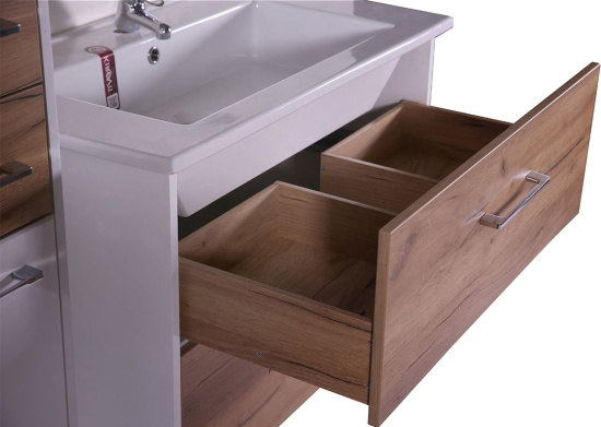 Мебель для ванной ASB-Mebel Лира 85 дуб золотой