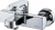Смеситель для ванны Swedbe Lynx 2330