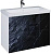 Тумба под раковину Marka One Lacio 80П black stone