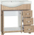 Тумба с раковиной Style Line Олеандр-2 82 R, напольная, люкс, карпатская ель Тумба с раковиной Style Line Олеандр-2 82 R, напольная, люкс, карпатская ель