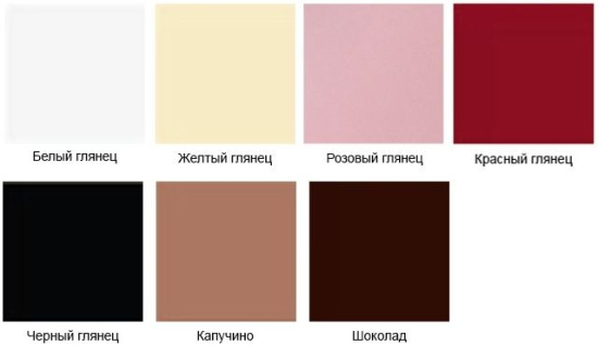 Пенал Sanvit Контур белый глянец