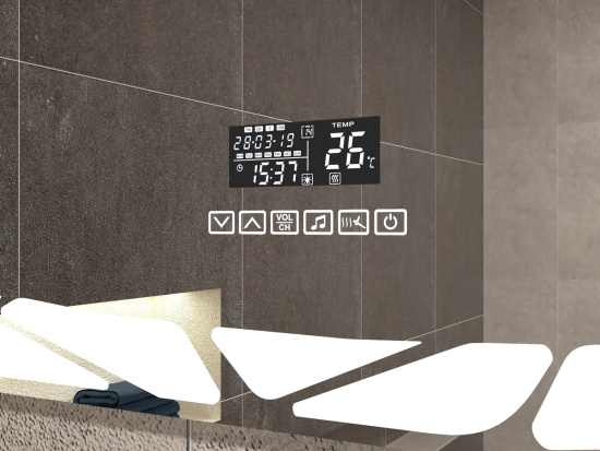 Зеркало Vigo Melissa Media Grey 70