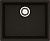 Мойка кухонная Reginox Amsterdam 50 3,5" black silvery