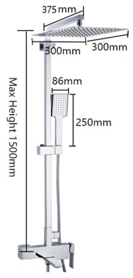 Душевая стойка Gappo G2418
