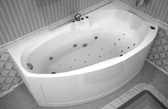 Акриловая ванна Aquanet Jersey 170 см R