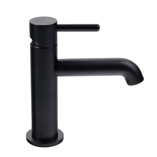 Смеситель для раковины Filarete Roun FL5020BL, черный