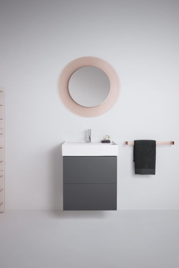 Зеркало Laufen Kartell by Laufen 80 розовое, с подсветкой