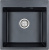 Мойка кухонная Paulmark Praktisch PM105152-BLM черный металлик Мойка кухонная Paulmark Praktisch PM105152-BLM черный металлик