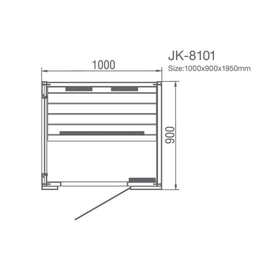 Инфракрасная сауна KOY JK-R8101