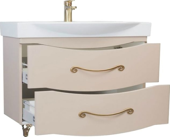 Тумба с раковиной Bellezza Сесилия 105 капучино