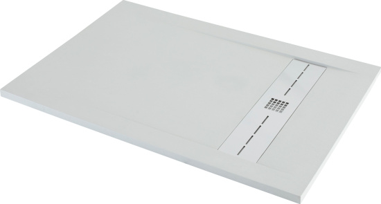 Поддон для душа Aquanet Delight NEW 011G 160x80 серый камень