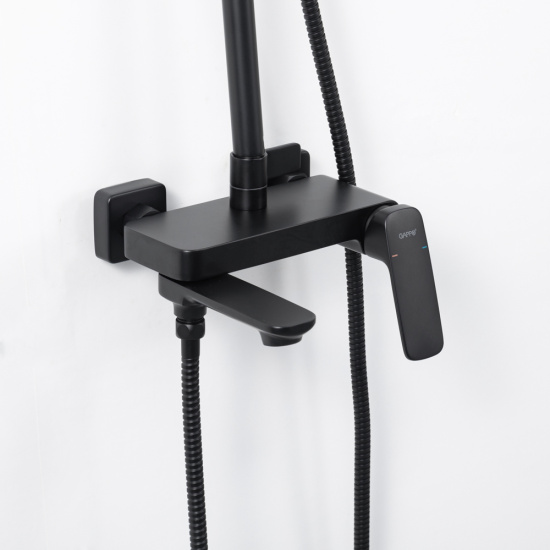Душевая стойка Gappo G2428-6, черный