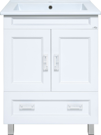 Тумба с раковиной Misty Дива 75 белая